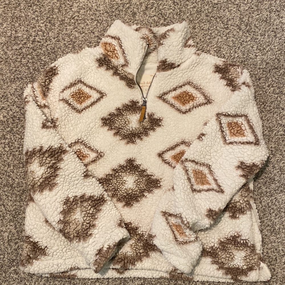 Altered State, Aztec Print, Pullover, Size Small, Pockets